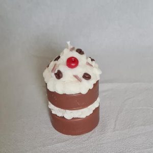 Double Coffee Cake Handmade Dessert Candle