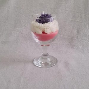 Pretty Pudding Dessert Candle